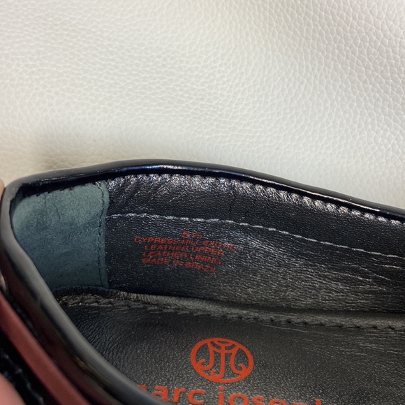 Mark Joseph New York, crocodile Loafer made in Brazil size 5 1/2 Merlot - Picture 9 of 10